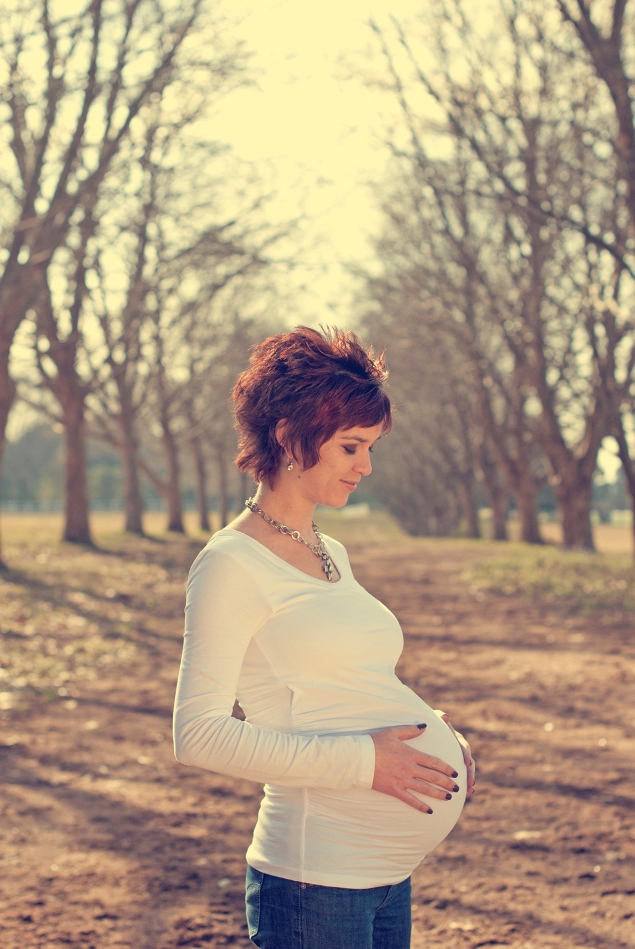 autumn maternity photo shoot