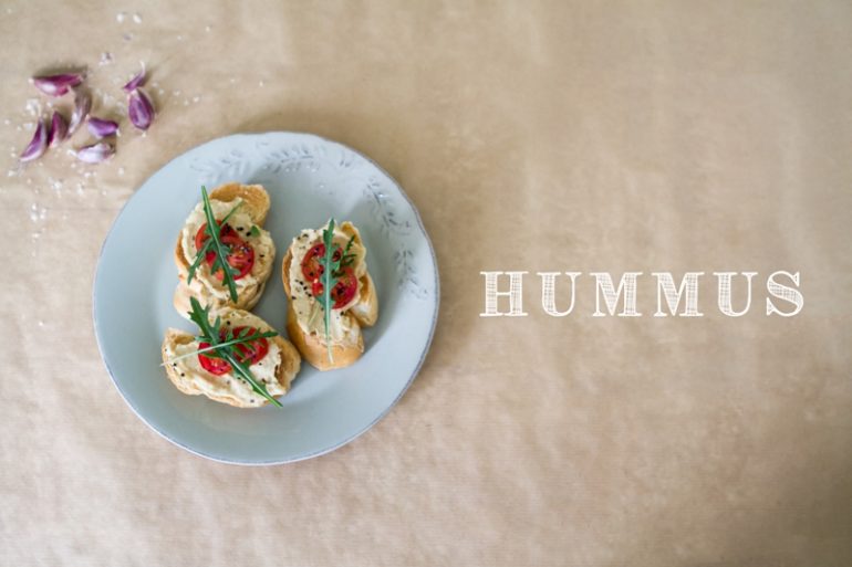 Hummus Recipe by Lauren Kim Food Photography