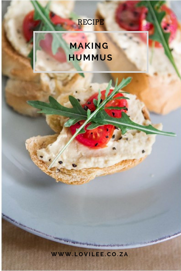 Easy hummus recipe