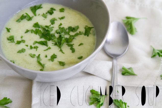 Cold cucumber soup recipe