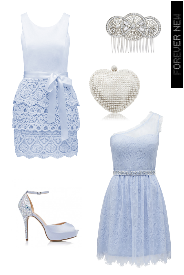 Forever New Light Blue wedding collection