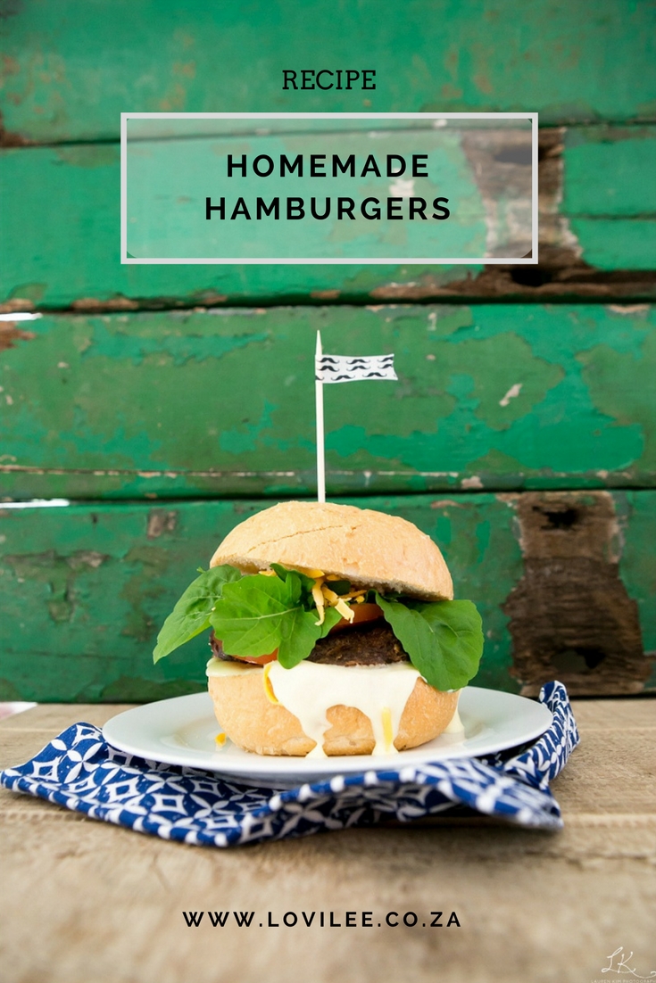 Beef burger recipe by Lauren Kim Food