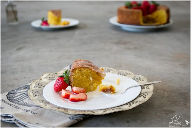 Lemon Almond Polenta - Gluten free Cake Recipe