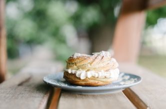 Making délicieux French Pastries with a Paris Breast recipe