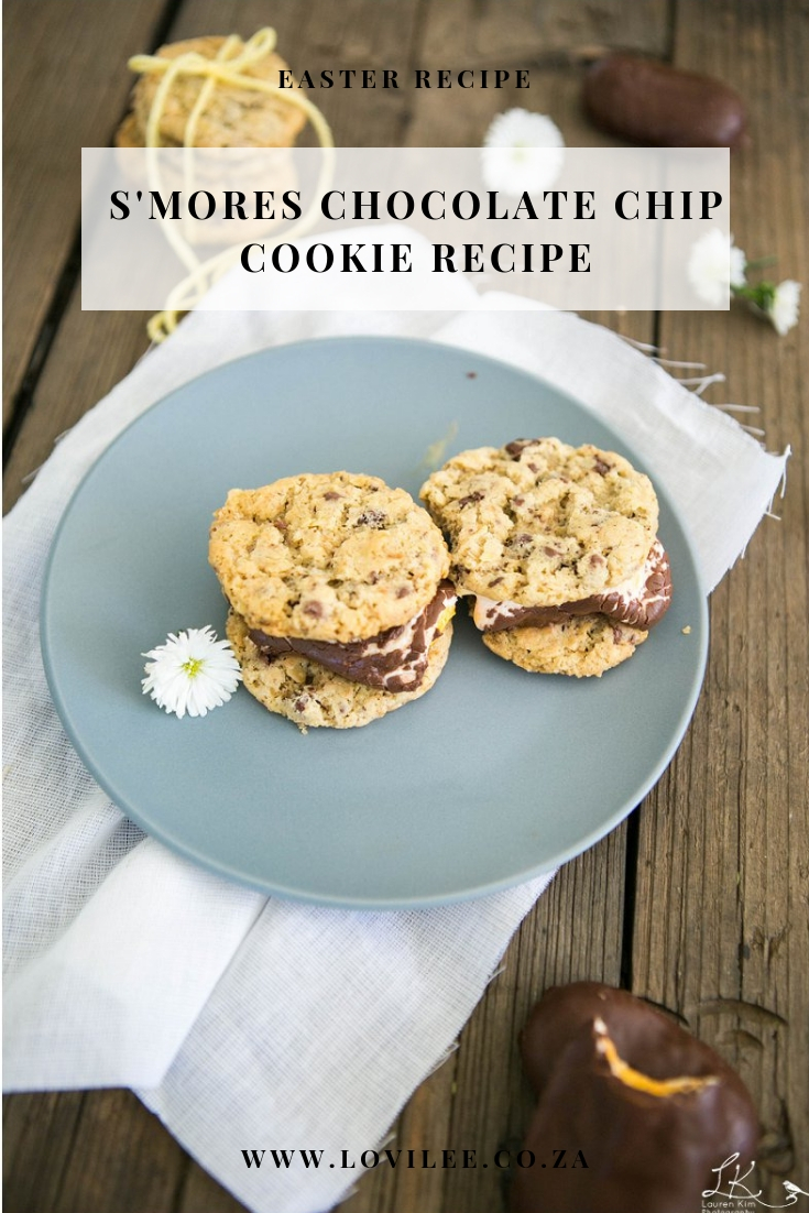 S'mores chocolate chip Easter cookies recipe