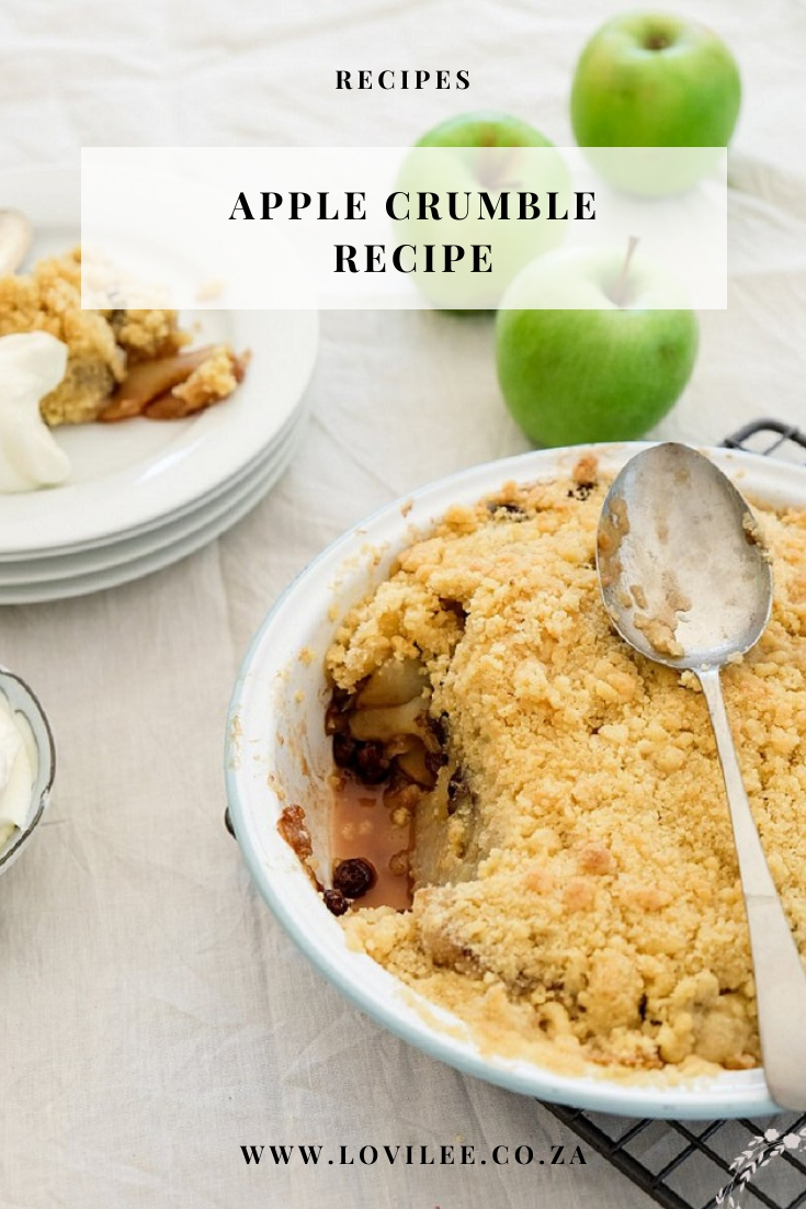 How to bake a delicious Apple Crumble Pie in under 1 hour