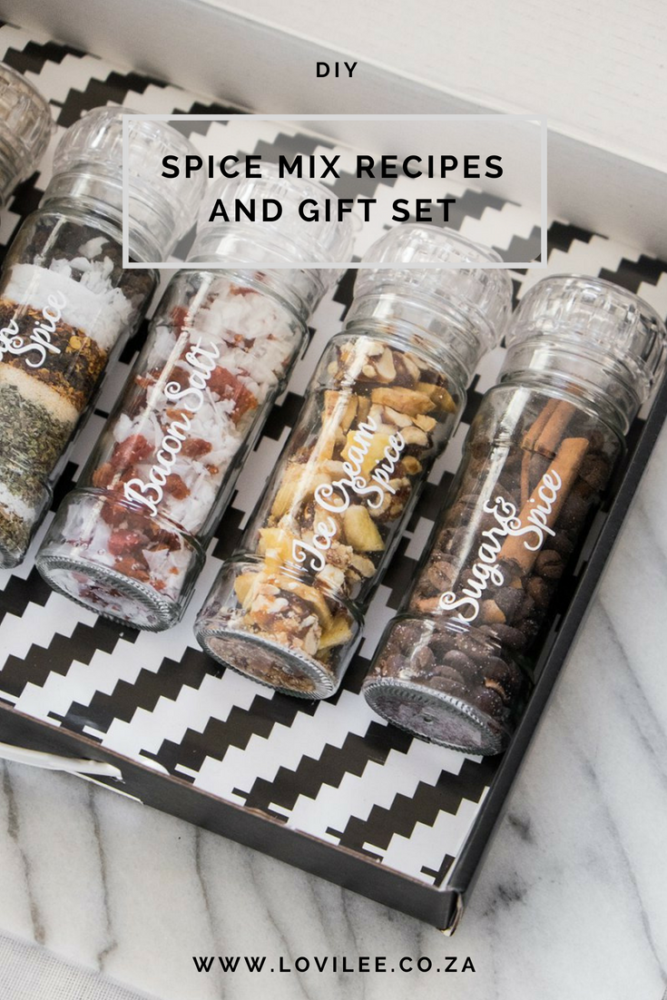 Fathers Day Grinders gift set and spice mix recipes