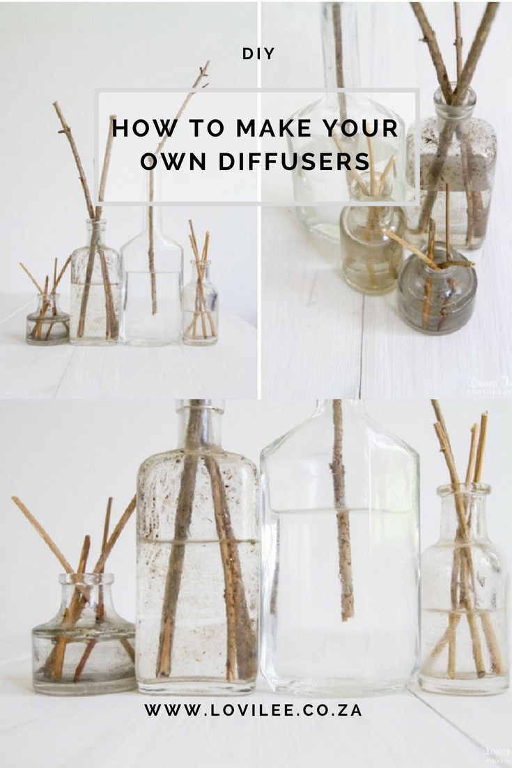 Make your own upcycled DIY diffusers