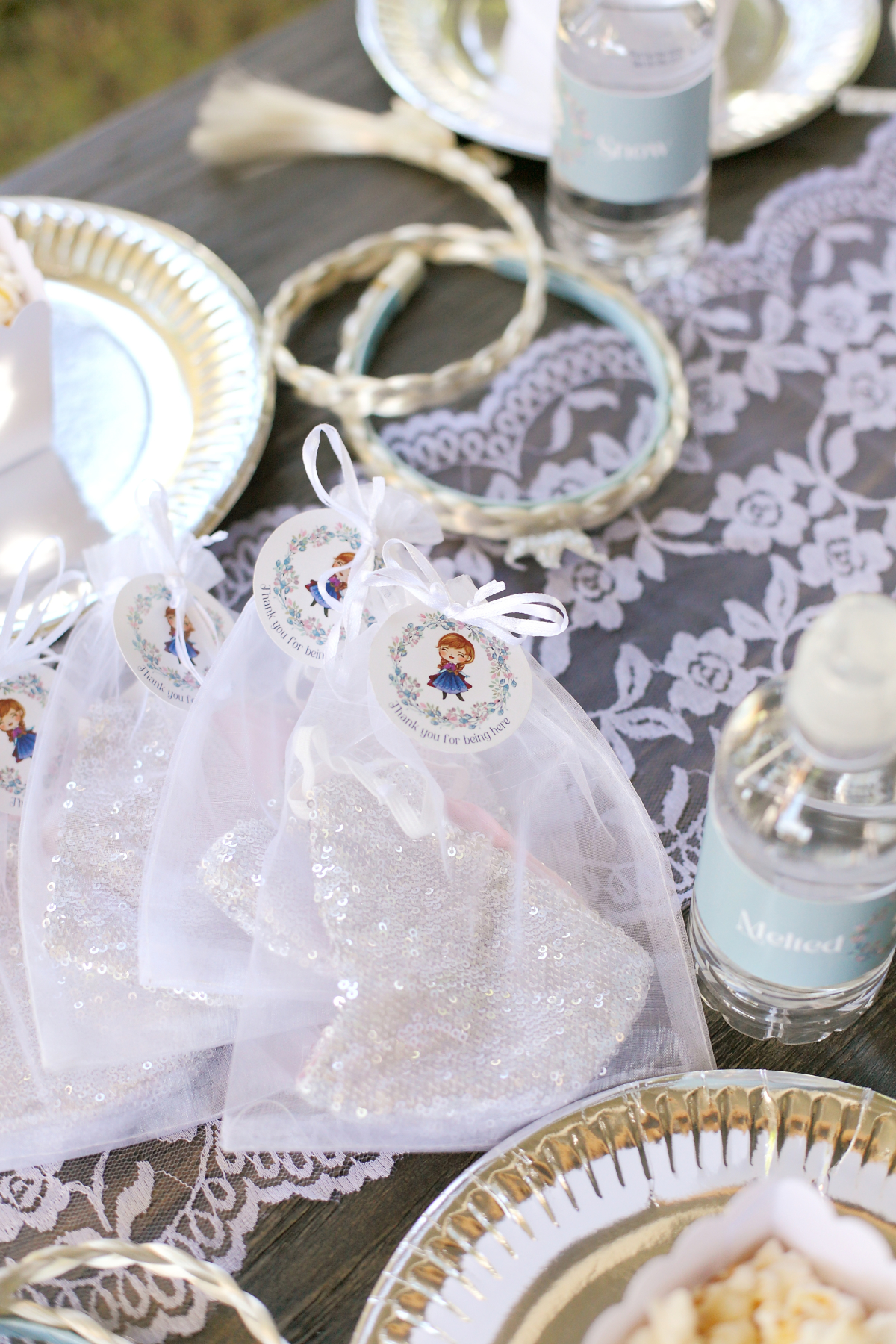 Frozen Birthday party favours