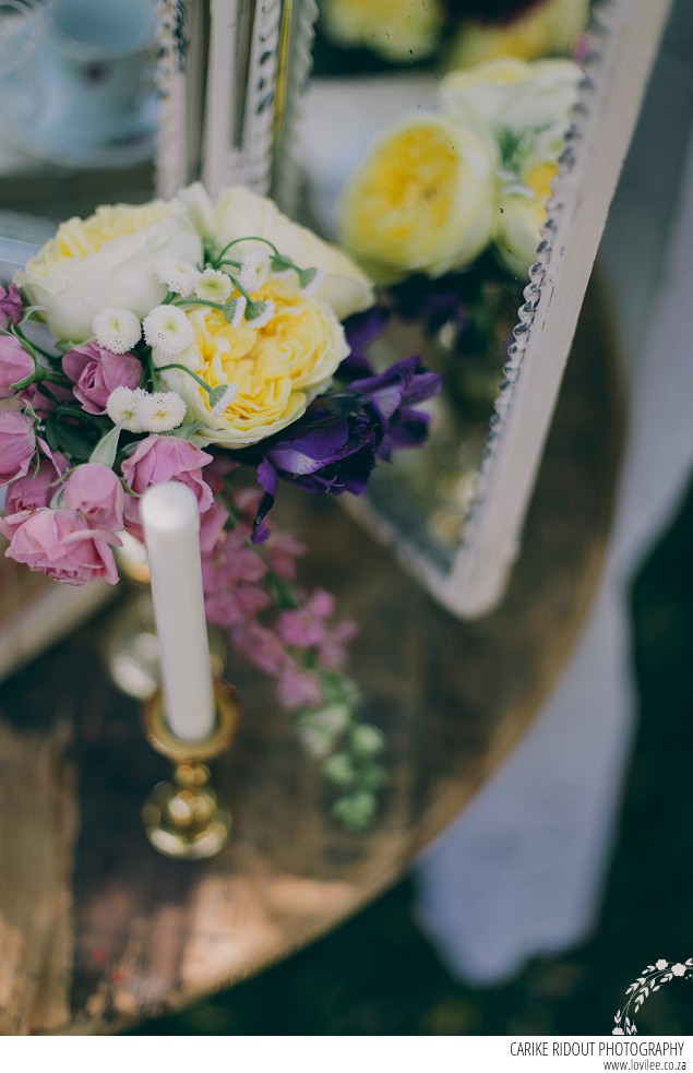 Wedding guest book table