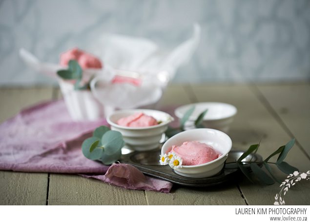 Strawberry low carb frozen yogurt recipe