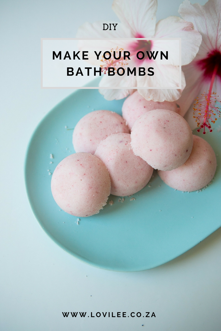 DIY Bath fizzies for Pinterest