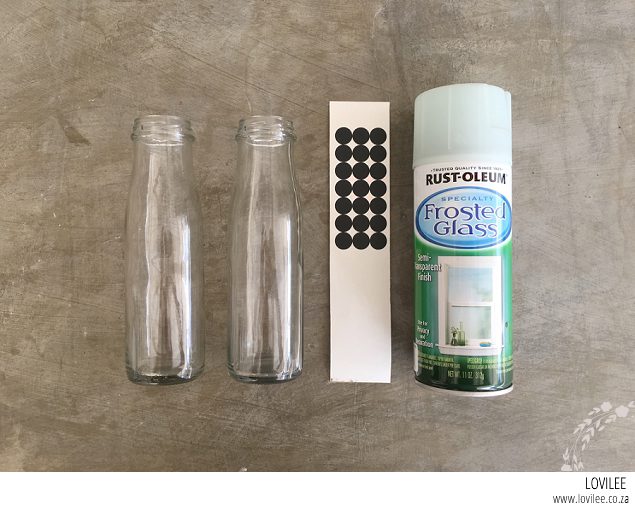 DIY Frosted Glass