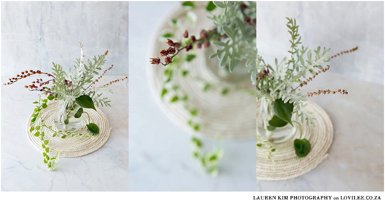 DIY rope coasters and placemats photographed by Lauren Kim Photography