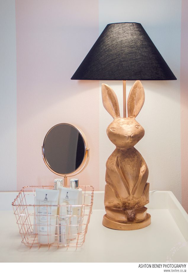 Custom Bunny lamp by Ninho Interiors