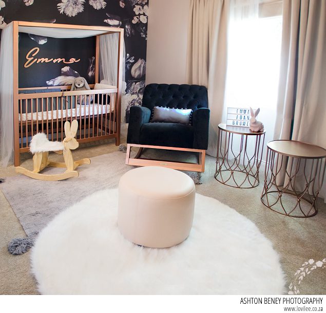 gorgeous bunny themed nursery