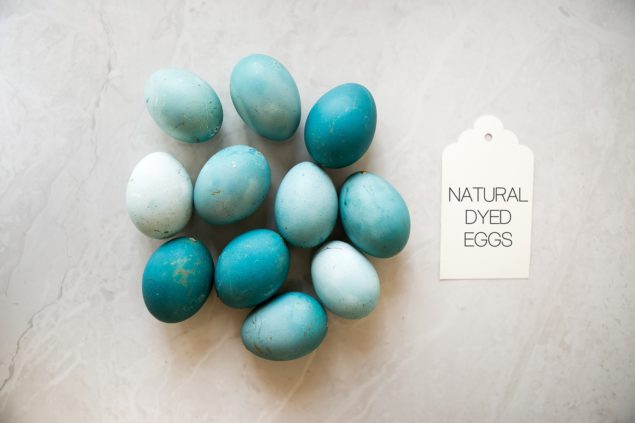 vegetable dye Easter eggs