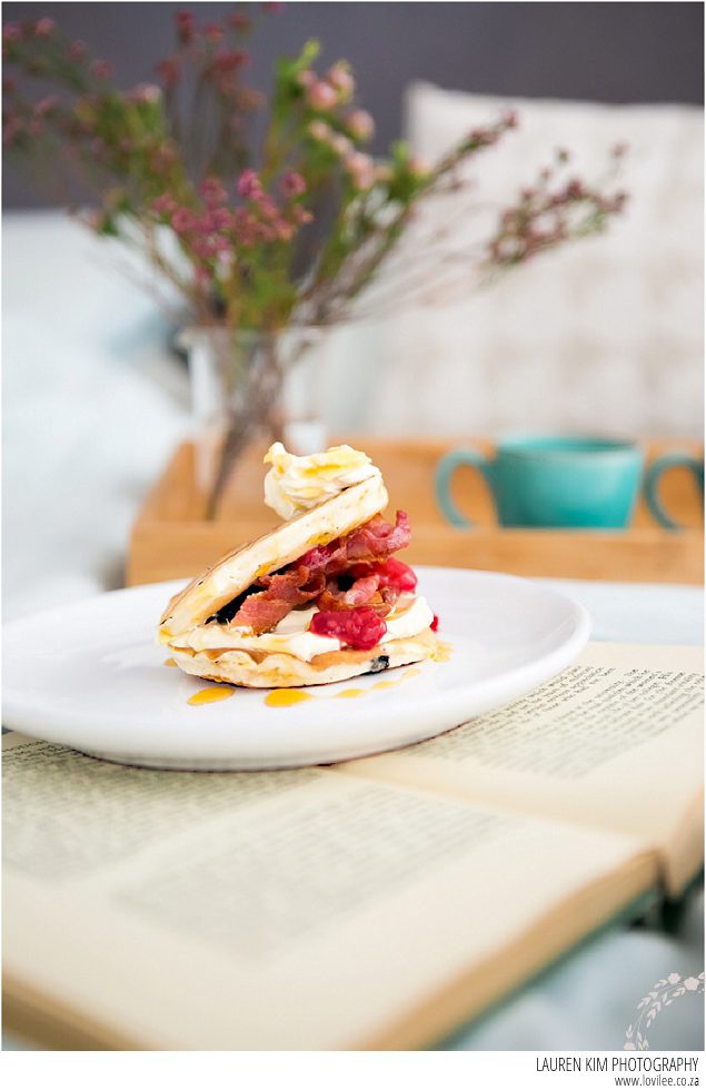 Mothers day breakfast in bed