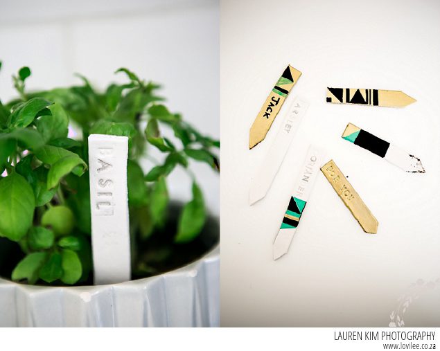 DIY Plant markers