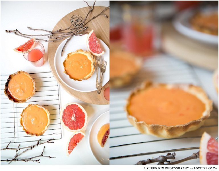 Grapefruit Curd Tart recipe