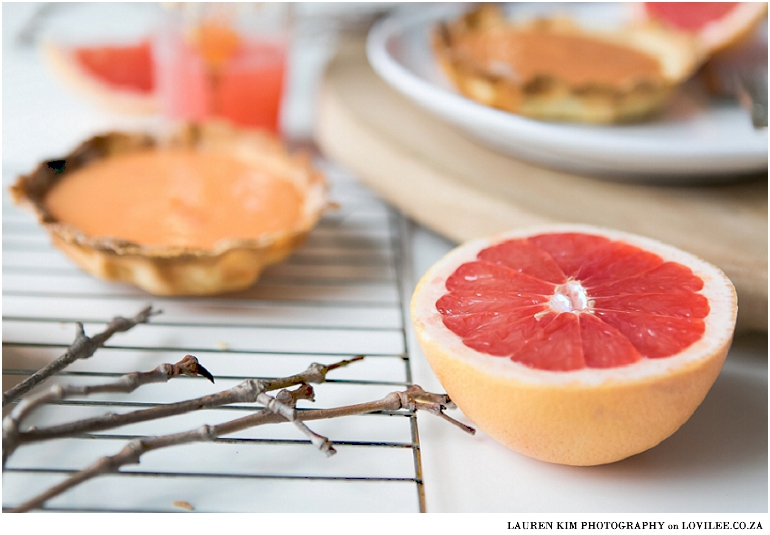 Grapefruit Curd Tart recipe