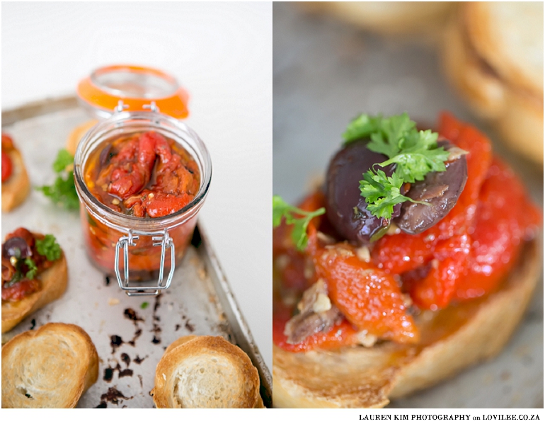 Red Pepper Canape Recipe