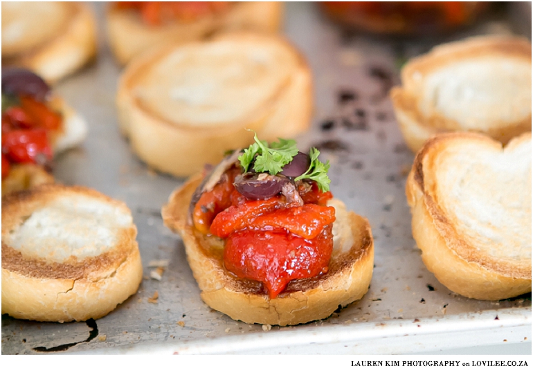 Red Pepper Canape Recipe