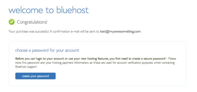 Creating a blog using WordPress with Bluehost.com 7-Welcome To Bluehost