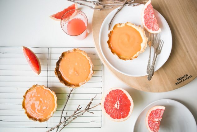 Grapefruit Curd Tart recipe