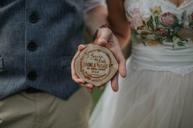 Chalky greens, fynbos and Protea wedding