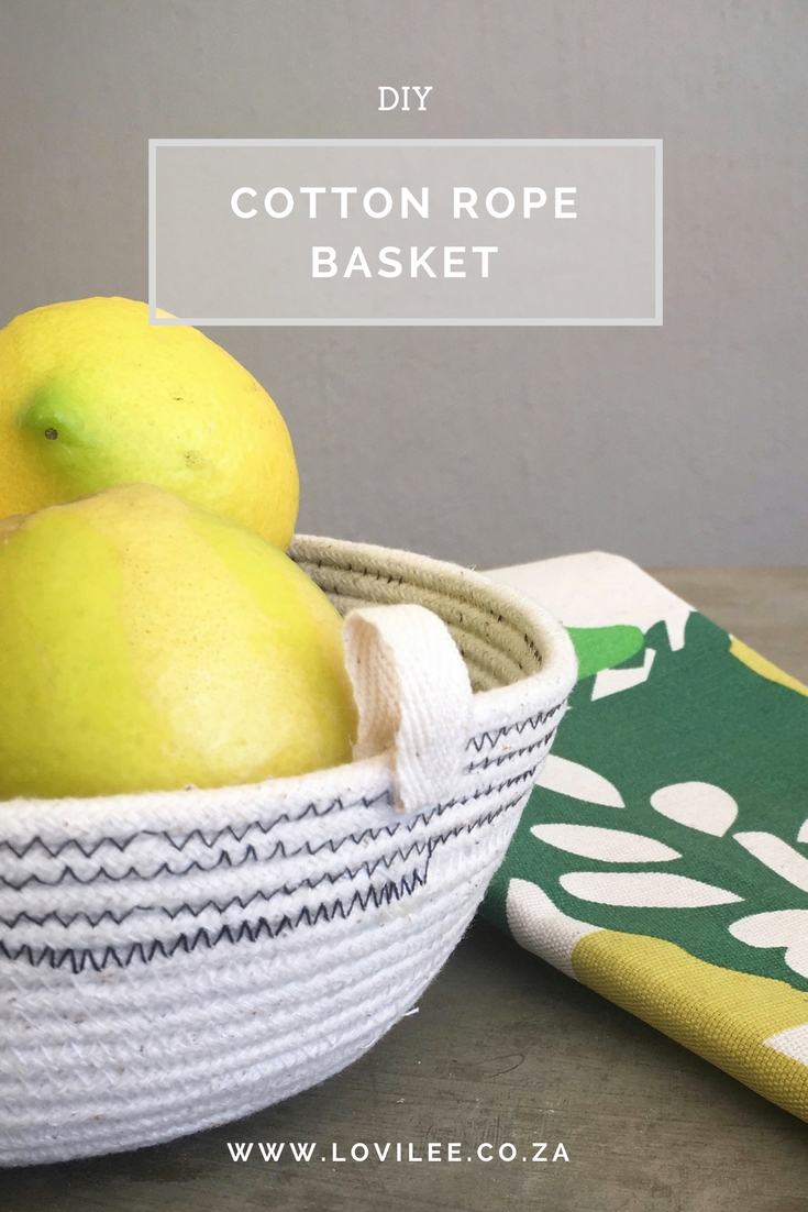 clothes line basket tutorial