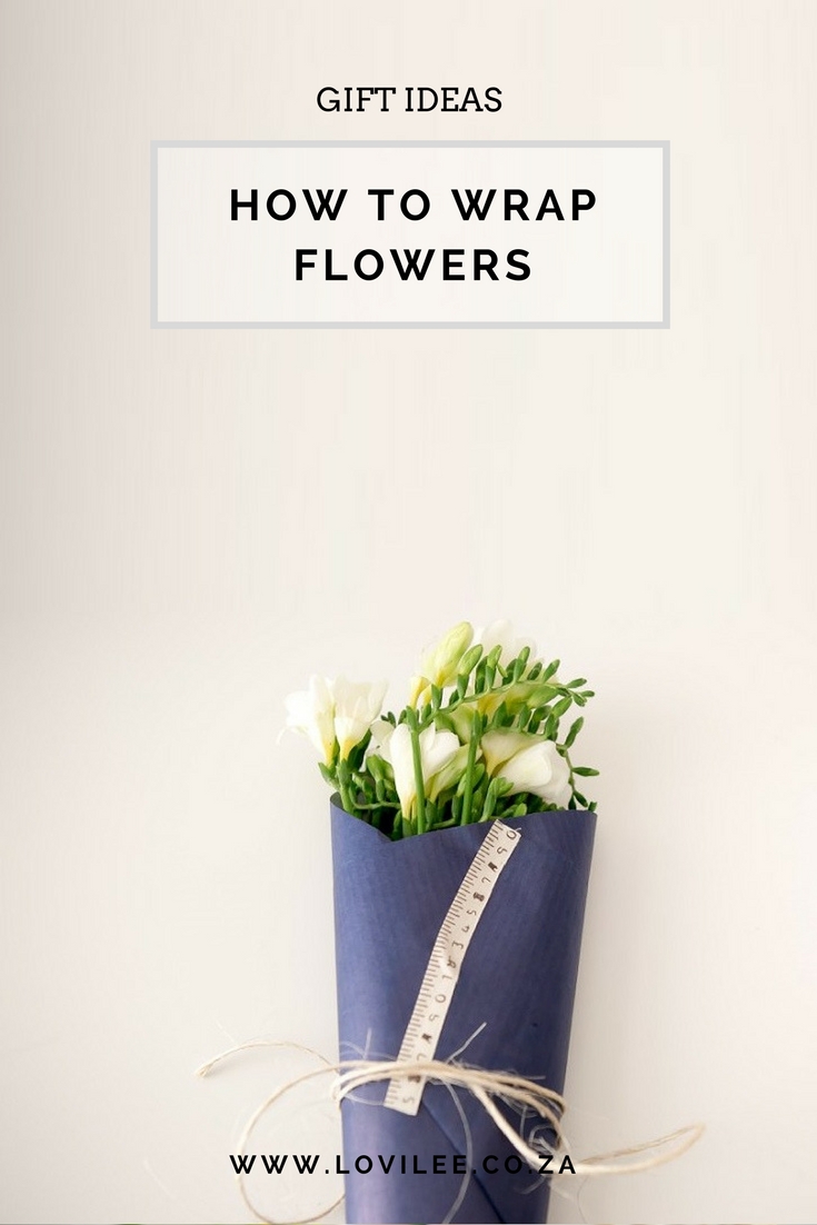 How to wrap flowers by Lauren Kim Photography