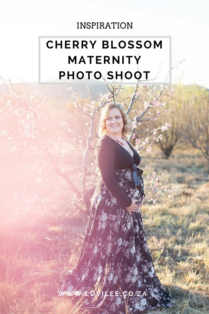 Spring Blossom maternity shoot by Leandrie du Plessis Photography