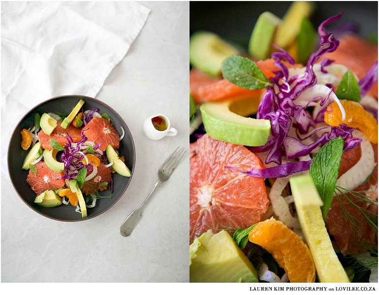 Fennel and Grapefruit summer salad recipe