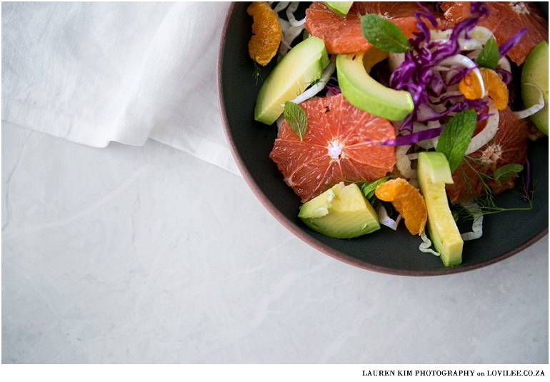 Fennel and Grapefruit summer salad recipe