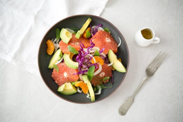 Fennel and Grapefruit summer salad recipe