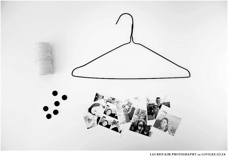 A photo hanger DIY by Lauren Kim Photograhy