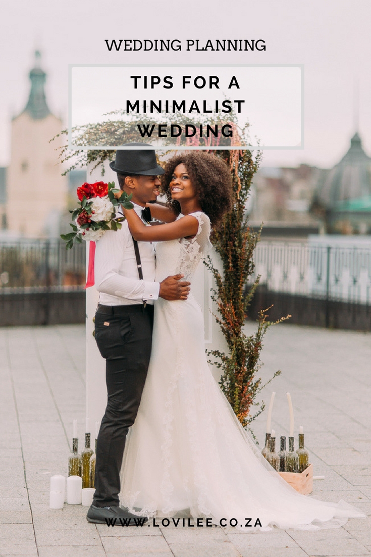 How to bring the minimalism trend into your wedding