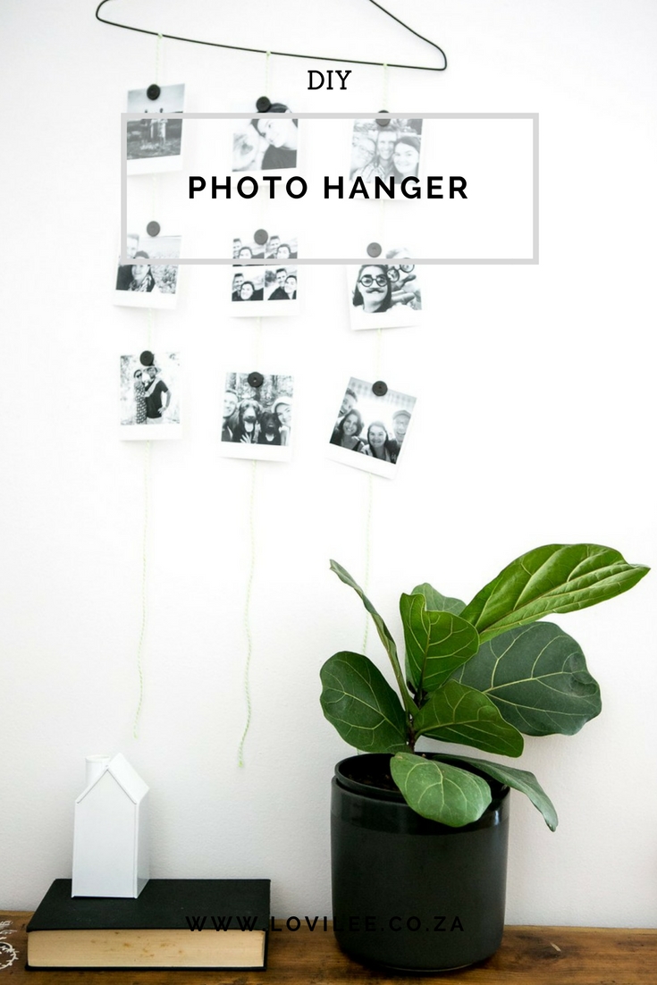 A photo hanger DIY by Lauren Kim Photograhy