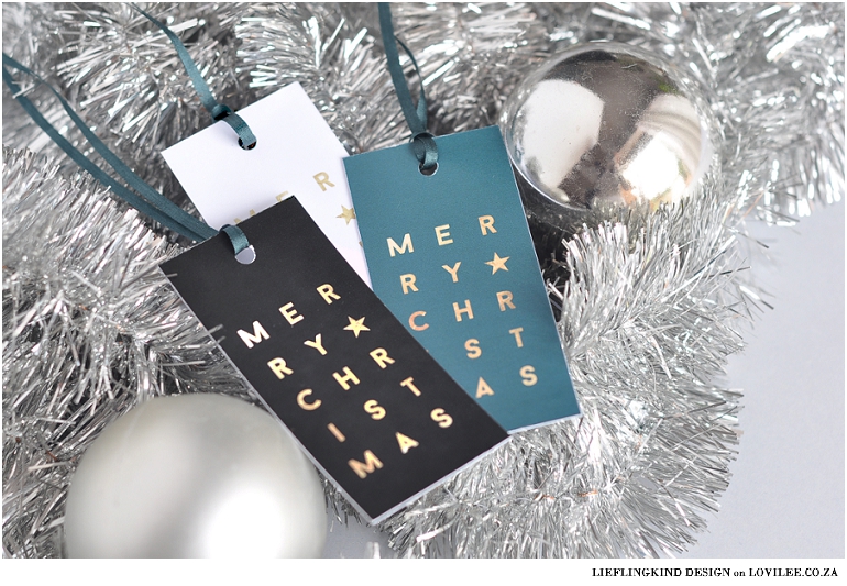 Free printable Christmas Tags