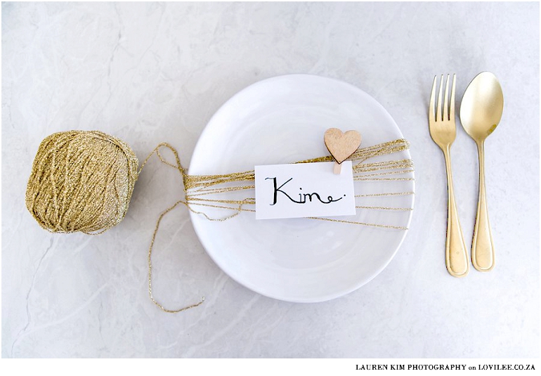 Christmas place settings ideas