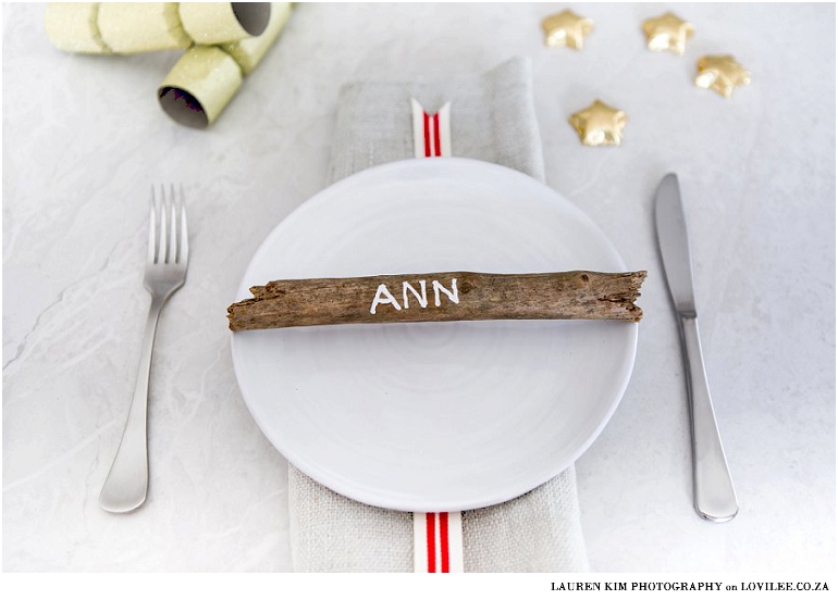 Christmas place settings ideas