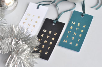 Free printable Christmas Tags