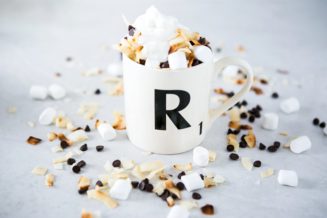 Chocolate Microwave Mug Cake by Lauren Kim Food Photoraphy and styling