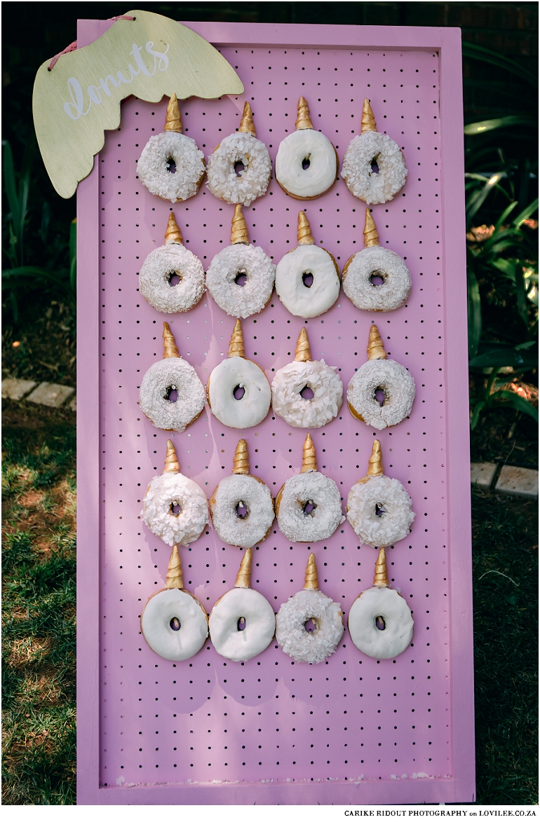 Pink Donut wall from Dope Donuts