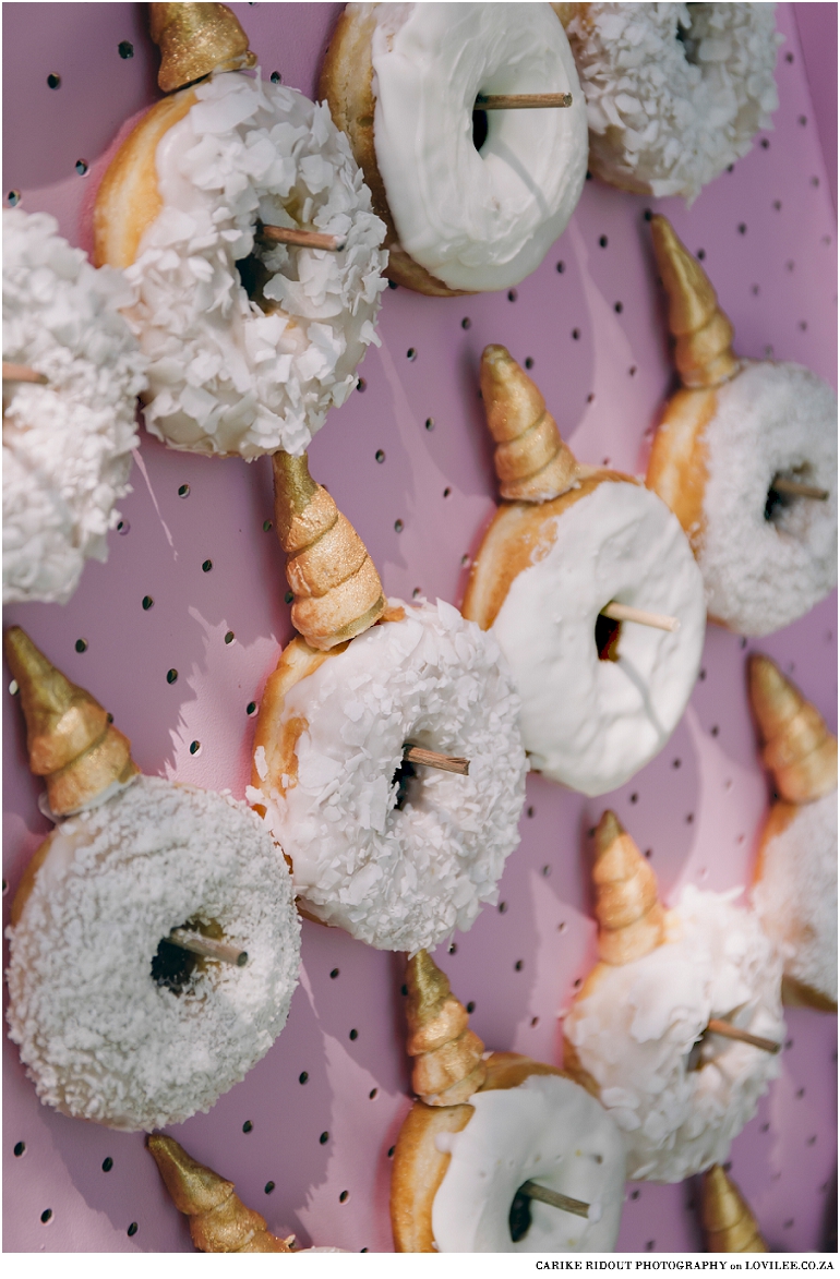 Unicorn donuts