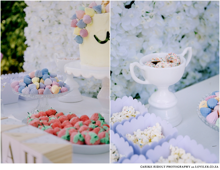 Unicorn party candy table