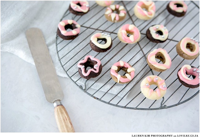 Mini donut recipe by Lauren Kim Food Photography