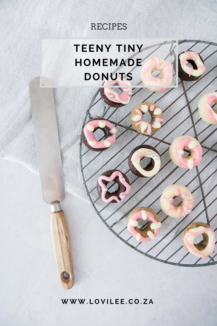 Mini doughnut recipe by Lauren Kim Food Photography