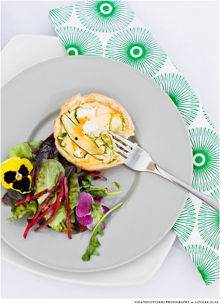 Easy mini Courgette and Feta Quiche recipe